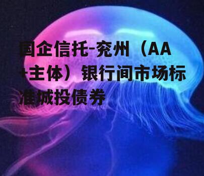 国企信托-兖州（AA+主体）银行间市场标准城投债券