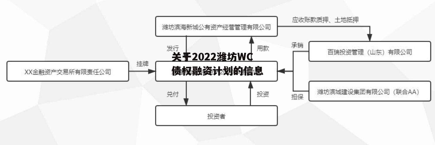 关于2022潍坊WC债权融资计划的信息