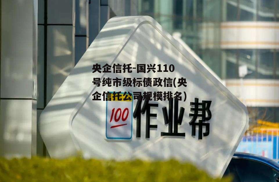 央企信托-国兴110号纯市级标债政信(央企信托公司规模排名)