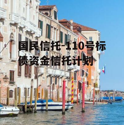 国民信托-110号标债资金信托计划