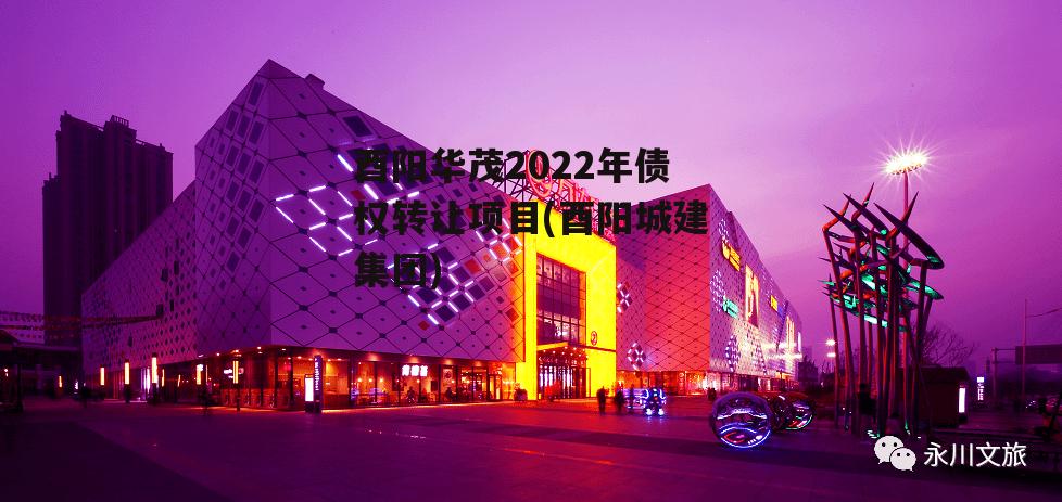 酉阳华茂2022年债权转让项目(酉阳城建集团)