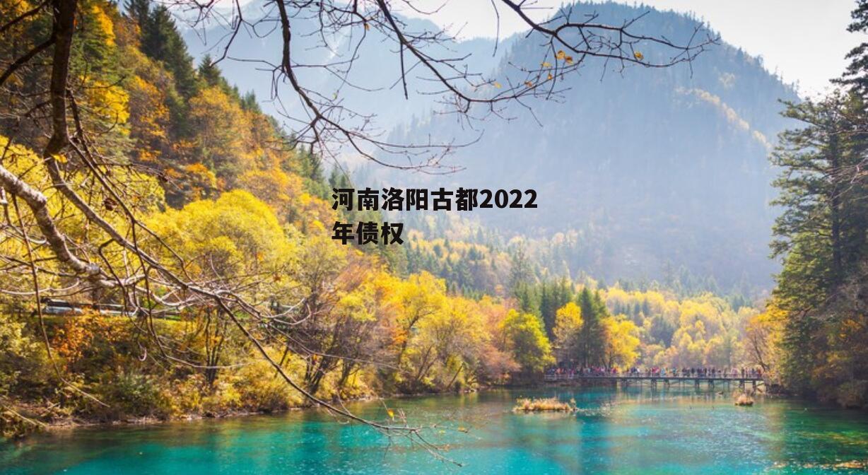 河南洛阳古都2022年债权