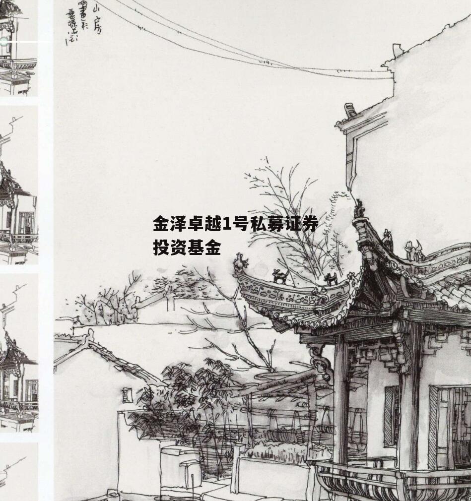 金泽卓越1号私募证券投资基金