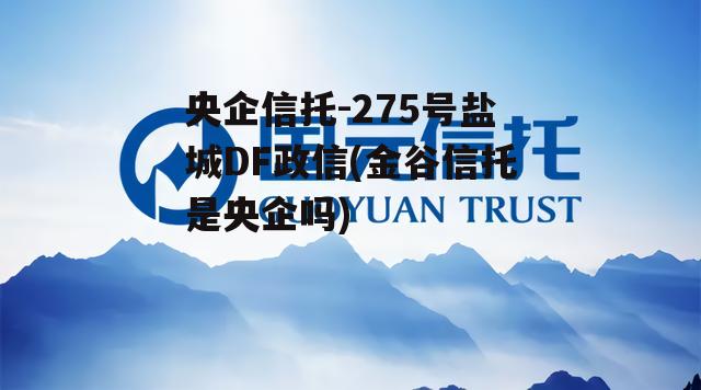央企信托-275号盐城DF政信(金谷信托是央企吗)