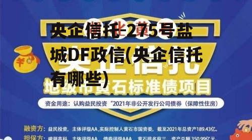 央企信托-275号盐城DF政信(央企信托有哪些)