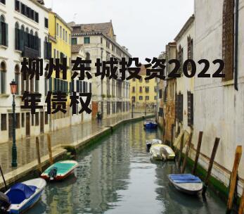 柳州东城投资2022年债权