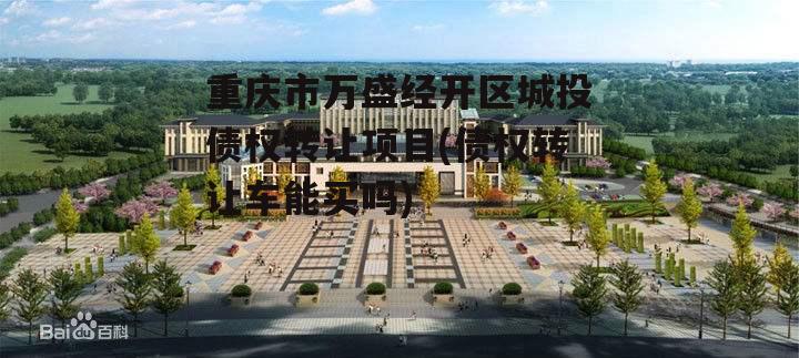 重庆市万盛经开区城投债权转让项目(债权转让车能买吗)