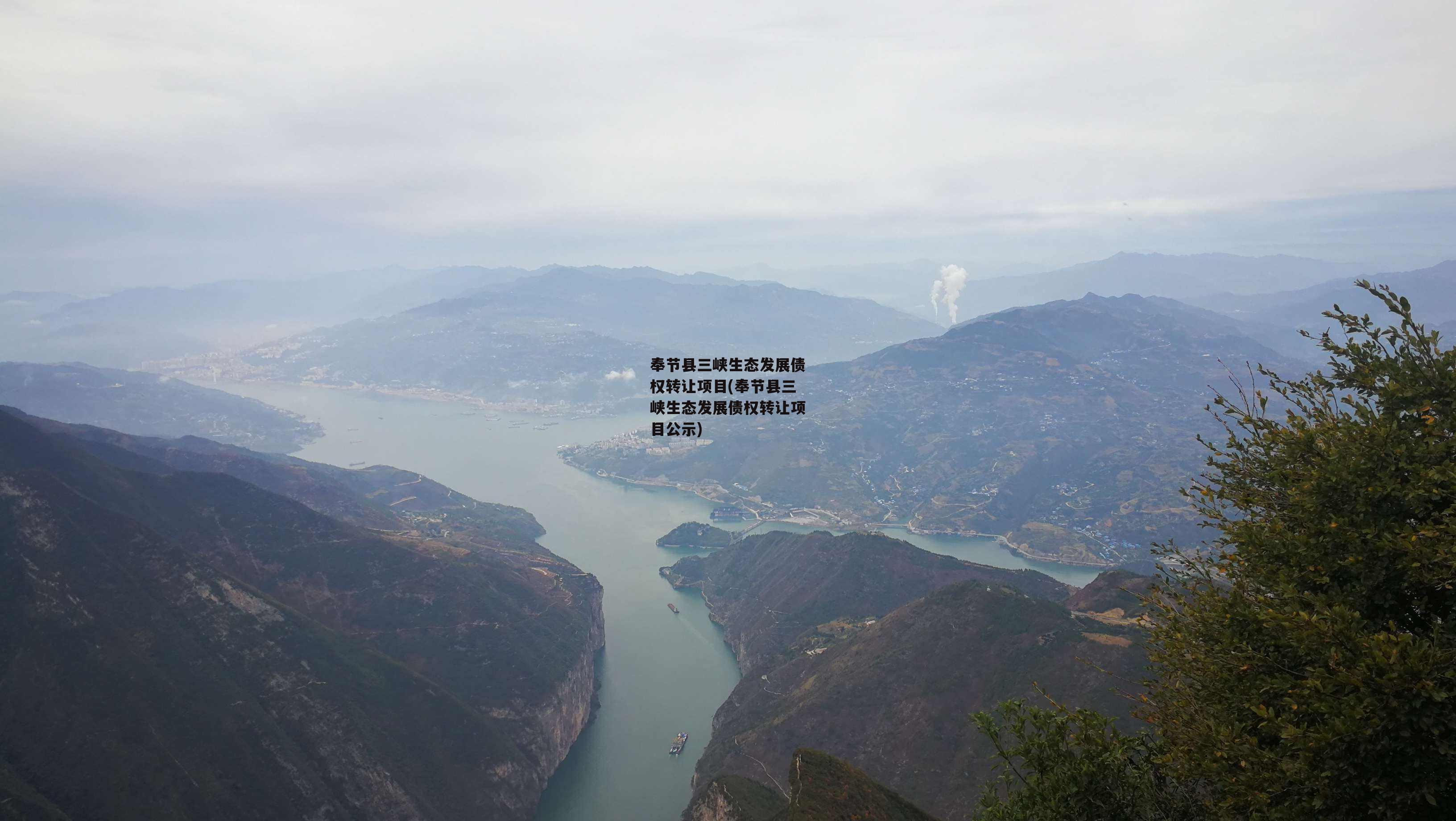 奉节县三峡生态发展债权转让项目(奉节县三峡生态发展债权转让项目公示)