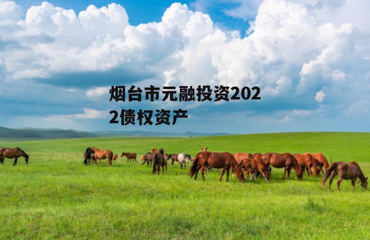 烟台市元融投资2022债权资产