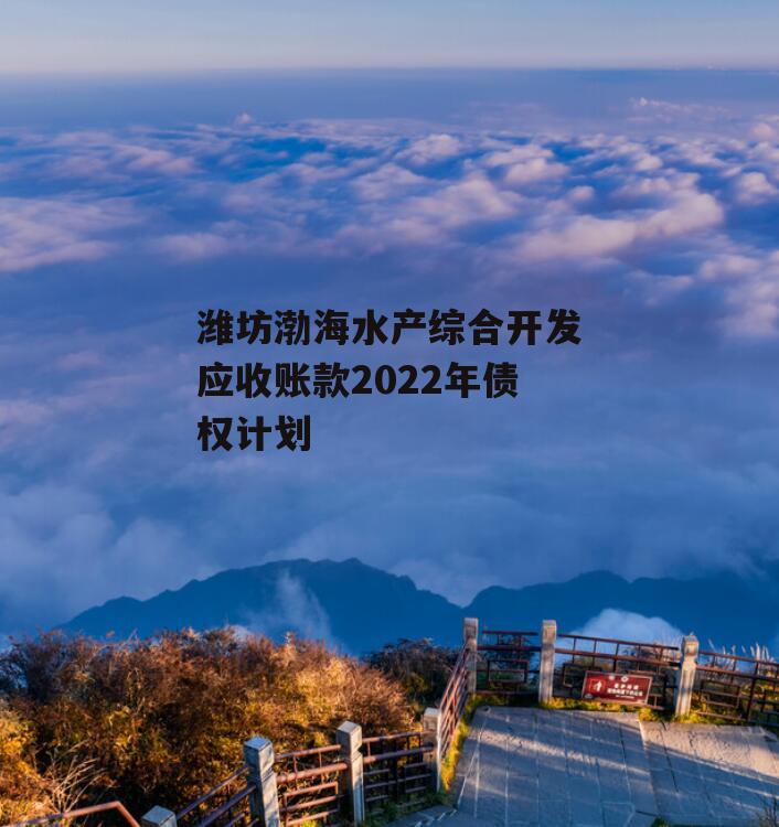 潍坊渤海水产综合开发应收账款2022年债权计划