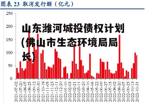 山东潍河城投债权计划(佛山市生态环境局局长)